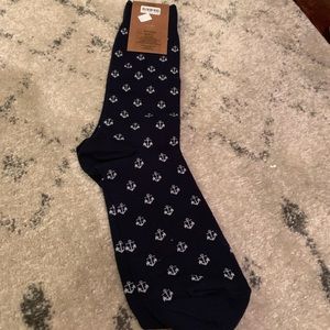 Men’s J Crew Anchor Socks